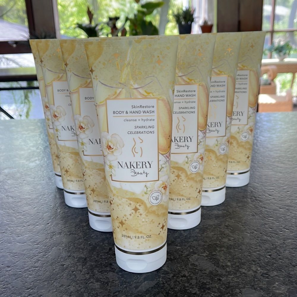 Nakery Beauty Skin Restore Body & Hand Wash Sparkling Celebrations smells YUMMY! - Picture 7 of 7